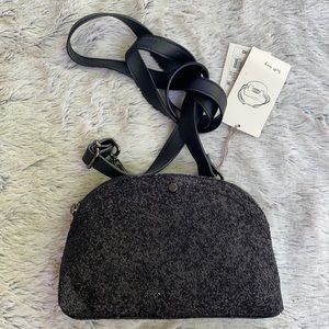 A new day black glitter crossbody/ beltbag